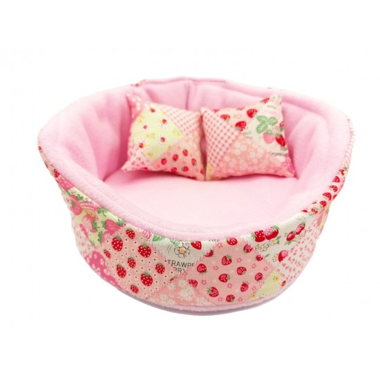 Cuddle cup patchwork ροζ