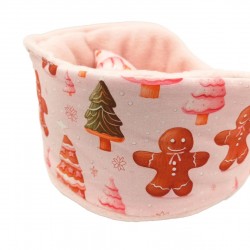 Cuddle cup gingerbread χριστουγεννιάτικο ροζ