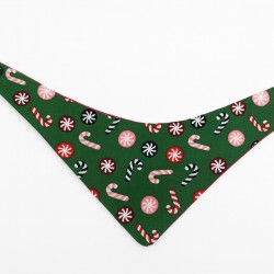 Mπαντάνα γάτας χριστουγεννιάτικη