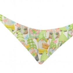 Mπαντάνα γάτας πράσινοι νάνοι