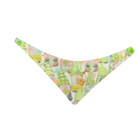 Mπαντάνα γάτας πράσινοι νάνοι