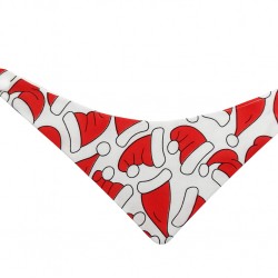 Mπαντάνα γάτας χριστουγεννιάτικη σκούφοι