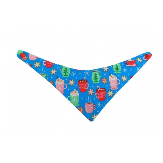 Mπαντάνα γάτας χριστουγεννιάτικη κούπες