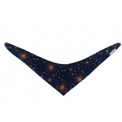 Mπαντάνα σκύλου χριστουγεννιάτικη μπλε