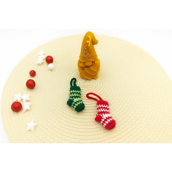 Χριστουγεννιάτικο κουτί με κερί νάνος