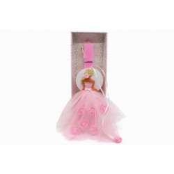 Λαμπάδα ροζ πριγκίπισσα 