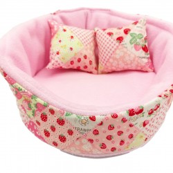 Cuddle cup patchwork ροζ