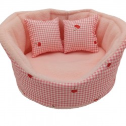 Cuddle cup καρό κεράσια