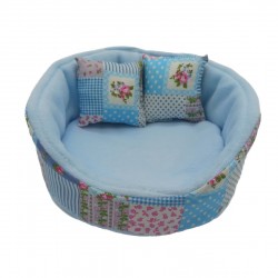 Cuddle cup patchwork γαλάζιο