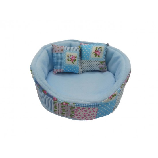 Cuddle cup patchwork γαλάζιο