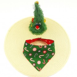 Mπαντάνα γάτας χριστουγεννιάτικη