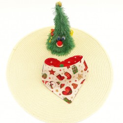 Mπαντάνα γάτας χριστουγεννιάτικη vintage