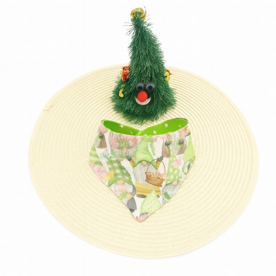 Mπαντάνα γάτας πράσινοι νάνοι