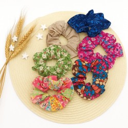 Scrunchies ενηλίκων διάφορα σχέδια