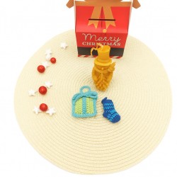 Χριστουγεννιάτικο κουτί με κερί χιονάνθρωπος