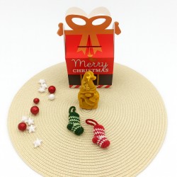 Χριστουγεννιάτικο κουτί με κερί νάνος