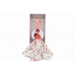 Λαμπάδα κοπέλα με ανοιξιάτικο φόρεμα 