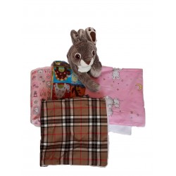 Κουβέρτα για κουνέλι με fleece διπλής όψης